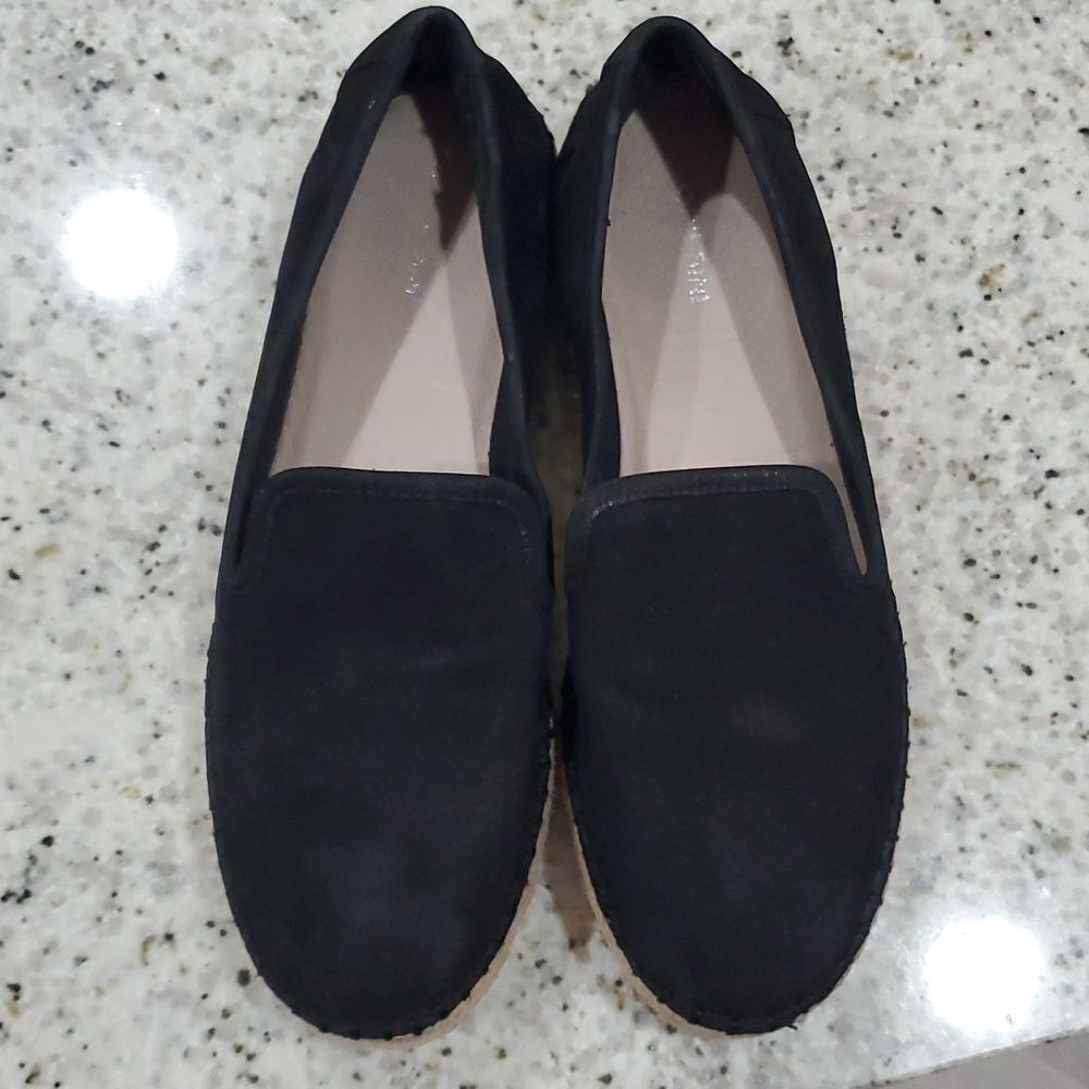Gianni Bini Sabble Black Suede Espadrille , Women's US 9 - Picture 5 of 7